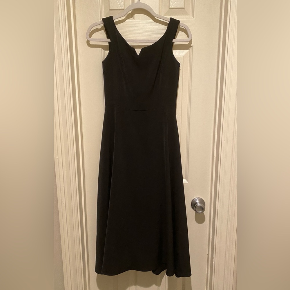 Elegant black vintage dress